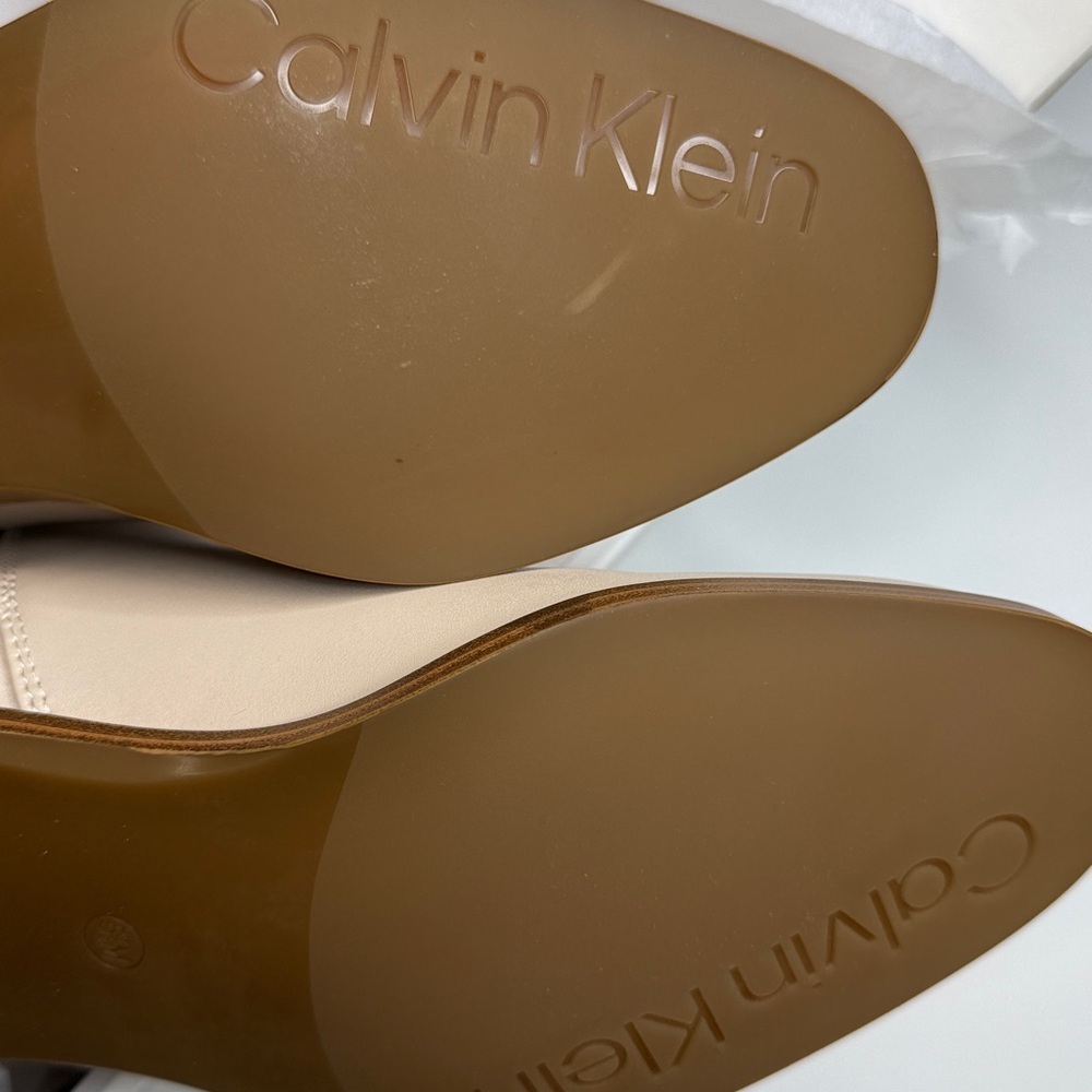 Calvin Klein Women's Jasen Buckle Strap Block Heel Booties- Size 5.5 - Picture 12 of 12
